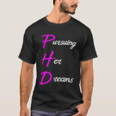 PhD Doctoraat Afstuderen Afstuderen Student T-shirt (Voorkant)