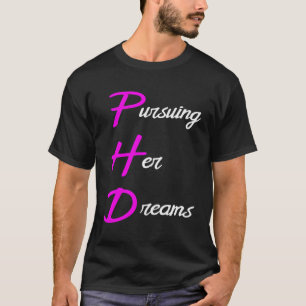 PhD Doctoraat Afstuderen Afstuderen Student T-shirt