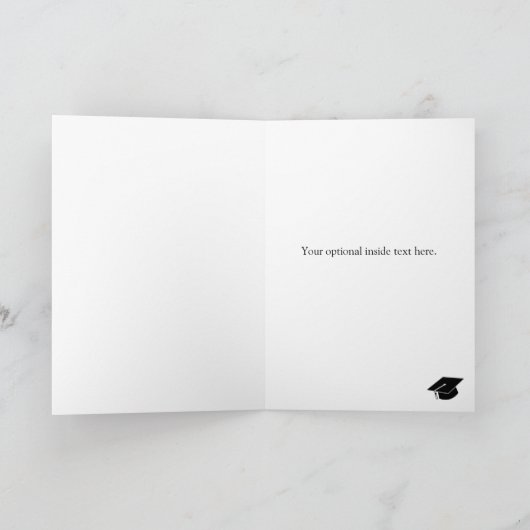 PhD Doctoraat Afstuderen Kaart (Binnen)