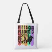 PhD doctoraatsgraad Afstuderen Gift 2021 Tote Bag (Achterkant)