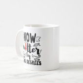 Phd Doctorate Funny Afstuderen Masters Gift Koffiemok (Voorkant links)