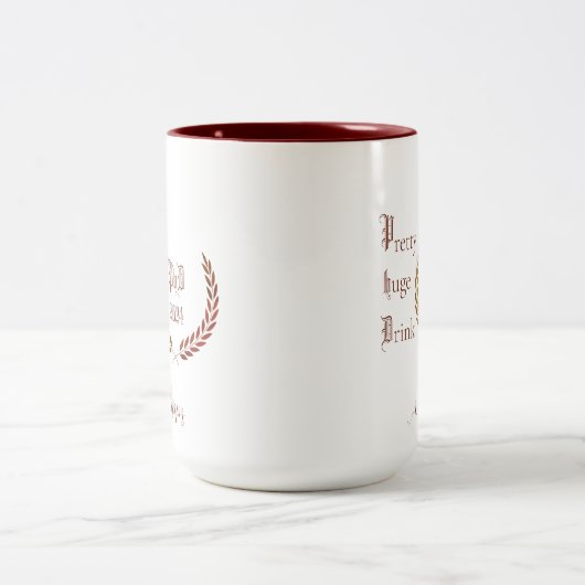 PhD Dr.  enorme drink grappige cadeau Mok (Center)