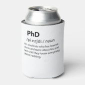 PhD Funny Dictionary Definition Blikjeskoeler (Blikje Voorkant)