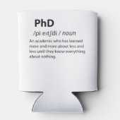PhD Funny Dictionary Definition Blikjeskoeler (Achterkant)