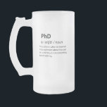 PhD Funny Dictionary Definition Matglas Bierpul<br><div class="desc">Veel plezier met dit grappige PhD Funny Dictionary Definition ontwerp,  of geef het als het perfecte cadeau aan je geeky vrienden en familie. Pas uw eigen tekst of een uniek bericht aan om persoonlijke aanraking toe te voegen.</div>