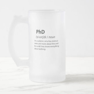 PhD Funny Dictionary Definition Matglas Bierpul