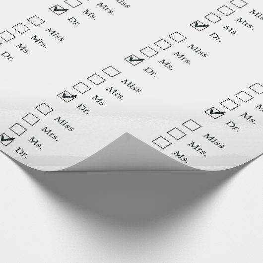 PhD-geschenken voor vrouwen Cadeaupapier (Hoek)