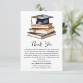 PhD-graduatiepartij Bedankkaart (Staand voorkant)