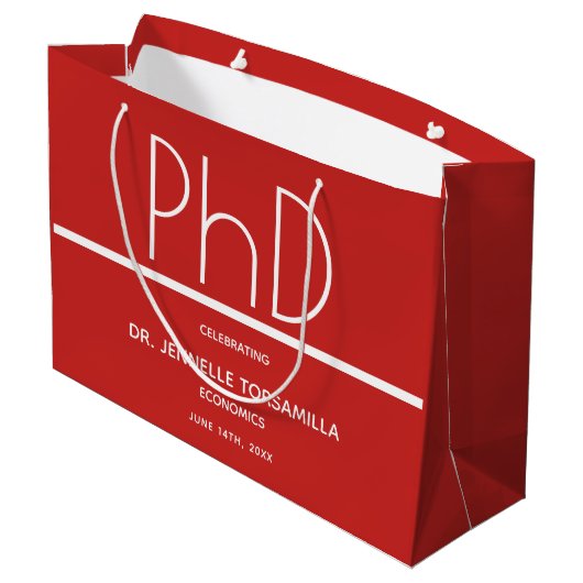 PhD-graduatiepartij Groot Cadeauzakje (Achterkant Gekanteld)