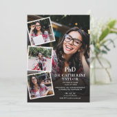 PhD Graduation Party Invitati Kaart (Staand voorkant)