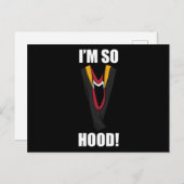 Phd Hood Afstuderen Doctoraat Gradendoctoraat Gesc Briefkaart (Voorkant / Achterkant)