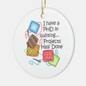 PHD in kantelen Keramisch Ornament (Links)