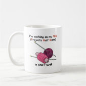 PhD in Knitting Koffiemok (Links)