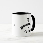 PhD in Slaapdronkenheid Postdoc in Koffie Grappige Mok (Voorkant rechts)