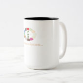 PhD in uitvoering Tweekleurige Koffiemok (Voorkant rechts)