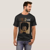 PhD ISH PhD Doctoraat Student Afstuderen Zwart AF T-shirt (Voorkant volledig)
