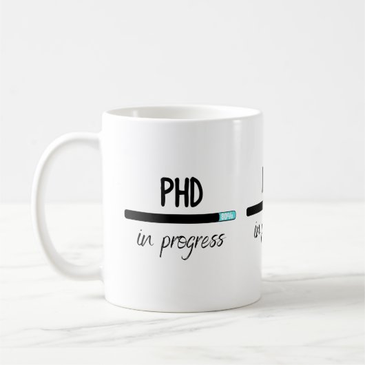 phd-lading T-Shirt Koffiemok (Links)