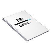 phd-lading T-Shirt Notitieboek (Rechterzijde)