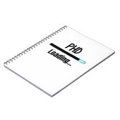 phd-lading T-Shirt Notitieboek (Linkerzijde)