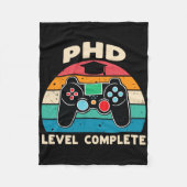 Phd Level Complete Doctorate Graduation Gift For H Fleece Deken (Voorkant)