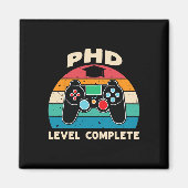 Phd Level Complete Doctorate Graduation Gift For H Magneet (Voorkant)