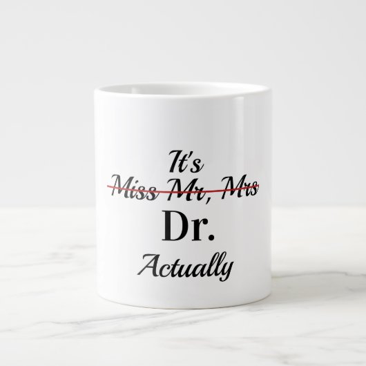 Phd mok | Dr Mok | phd koffiemok  (Voorkant)