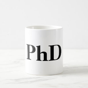 PhD-mok Koffiemok