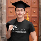 PhD - niet aan te bevelen, maar nu mag ik Dr. T-shirt