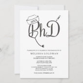 PhD Nursing Nursing afstuderen uitnodigingen eenvo (Voorkant)