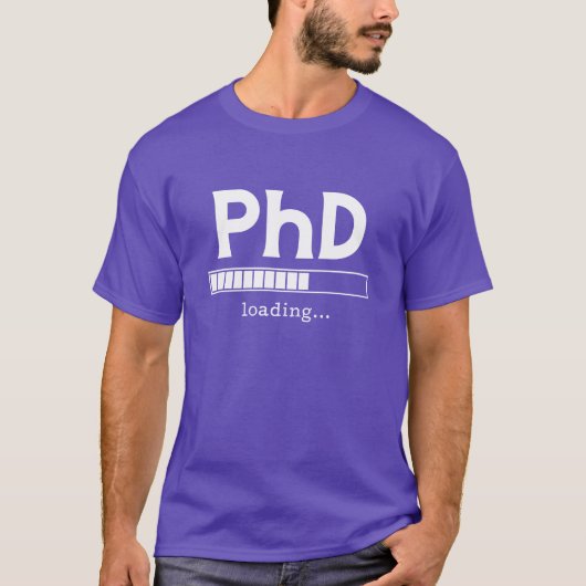 PhD PhD Lade geschenk T-shirt (Voorkant)
