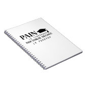 Phd-pijn is tijdelijk studente notitieboek (Rechterzijde)