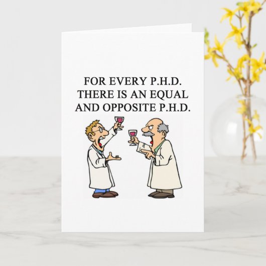 PHD-proverb Kaart (Gele Bloem)