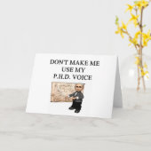 PHD-stem Kaart (Gele Bloem)