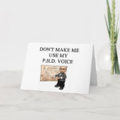 PHD-stem Kaart (Voorkant)