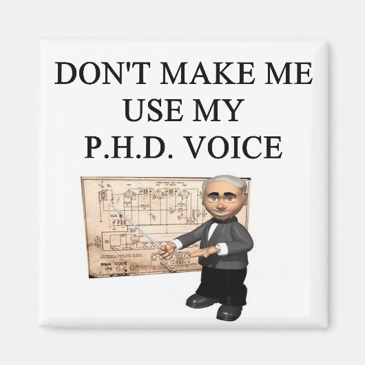 PHD-stem Magneet (Voorkant)