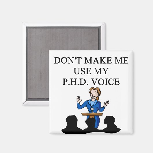 PHD-stem Magneet (Voorkant / Achterkant)