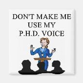 PHD-stem Magneet (Voorkant)