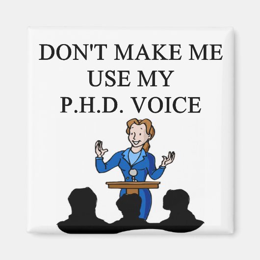 PHD-stem Magneet (Voorkant)