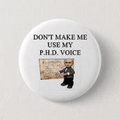 PHD-stem Ronde Button 5,7 Cm (Voorkant)