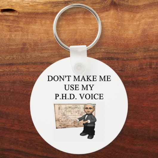 PHD-stem Sleutelhanger (Voorkant)