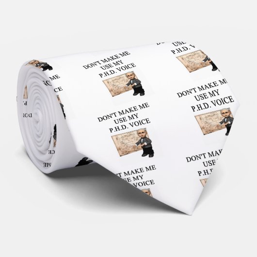 PHD-stem Stropdas (Opgerold)