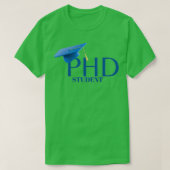 PHD-student 14 T-shirt (Design voorkant)