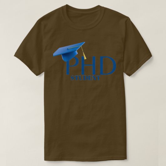 PHD Student 3 T-shirt (Design voorkant)