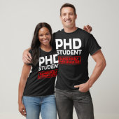 PhD Student Dissertation Doctorate Afstuderen _45 T-shirt (Unisex)