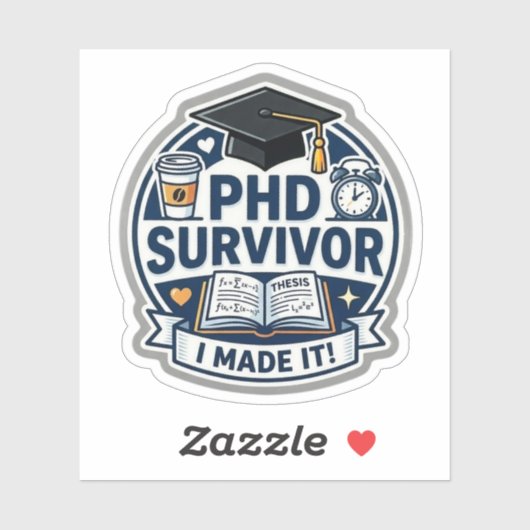 Phd Survivor Sticker (Vel)