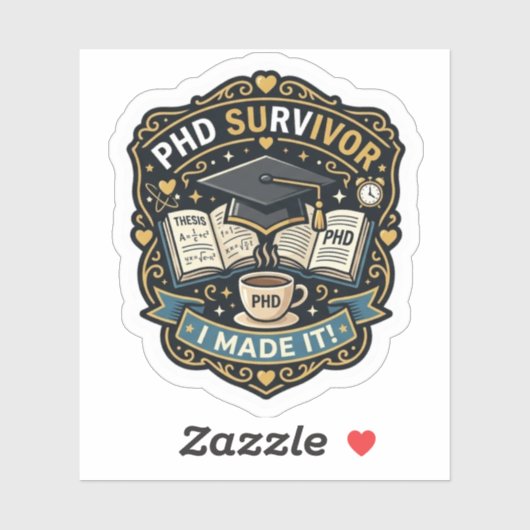 Phd Survivor Sticker (Vel)