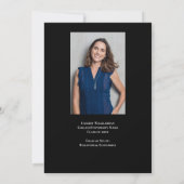 PhD twee-foto-Afstuderen Kaart (Achterkant)