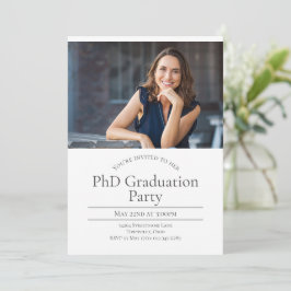 PhD twee-foto-Afstuderen Kaart