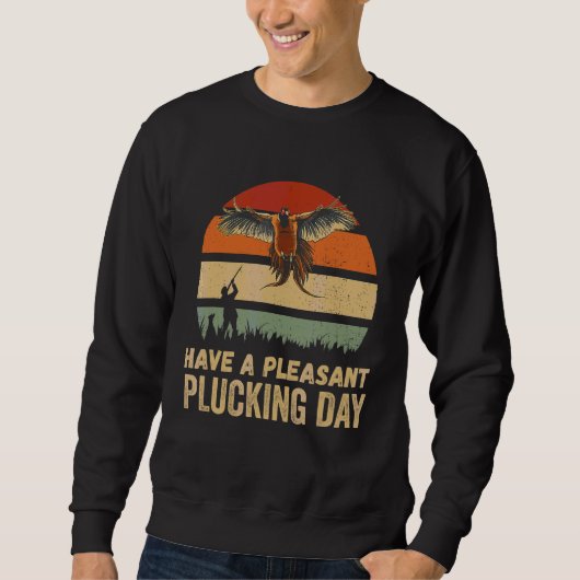 Pheasa kraamingdag voor fazanten trui (Voorkant)