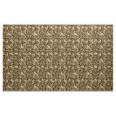 Pheasant and Hare Pattern, Brown and Beige  Stof (Yard (91,4 cm))